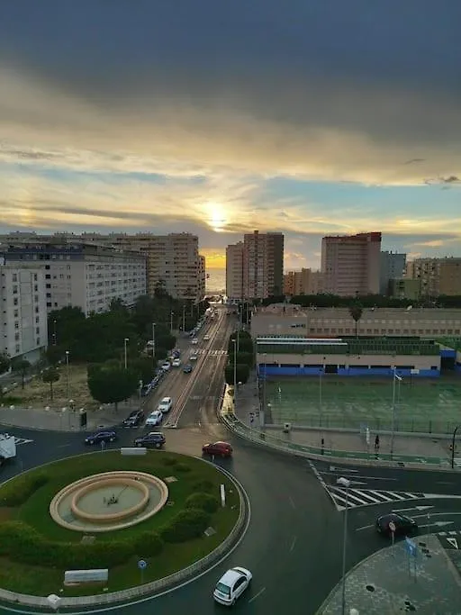 Apartamento Torre D'Arenas, Playa Victoria, Piscina Y Parking Cádiz