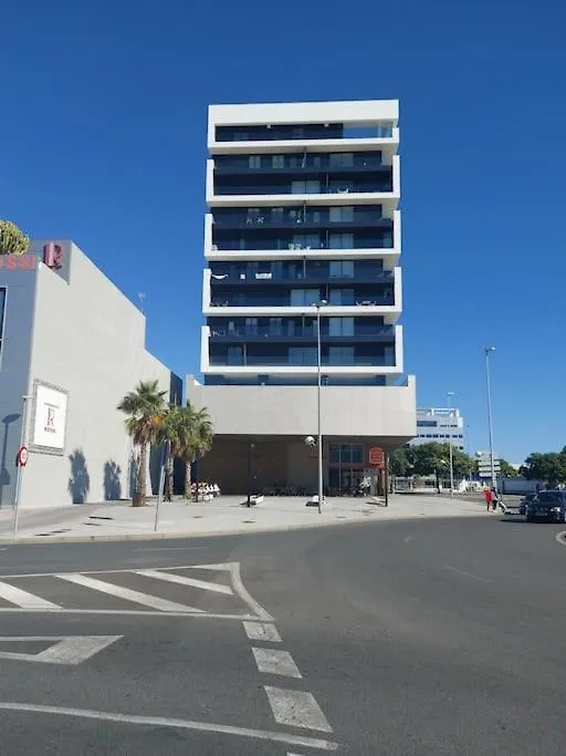 Apartamento Torre D'Arenas, Playa Victoria, Piscina Y Parking Cádiz 0*,
