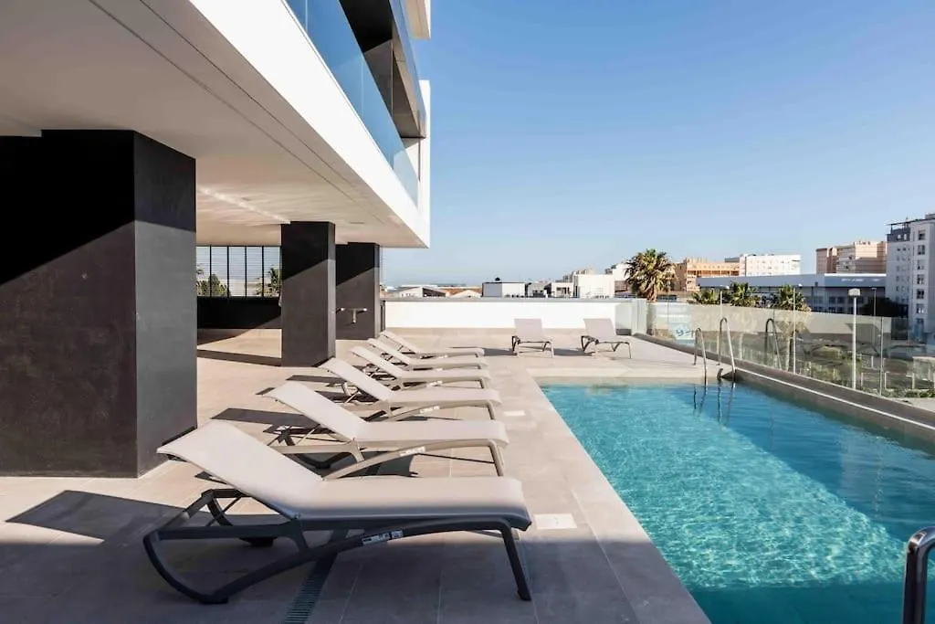 Apartamento Torre D'Arenas, Playa Victoria, Piscina Y Parking Cádiz